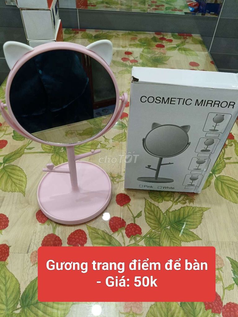 Gương để bàn cute (sale)