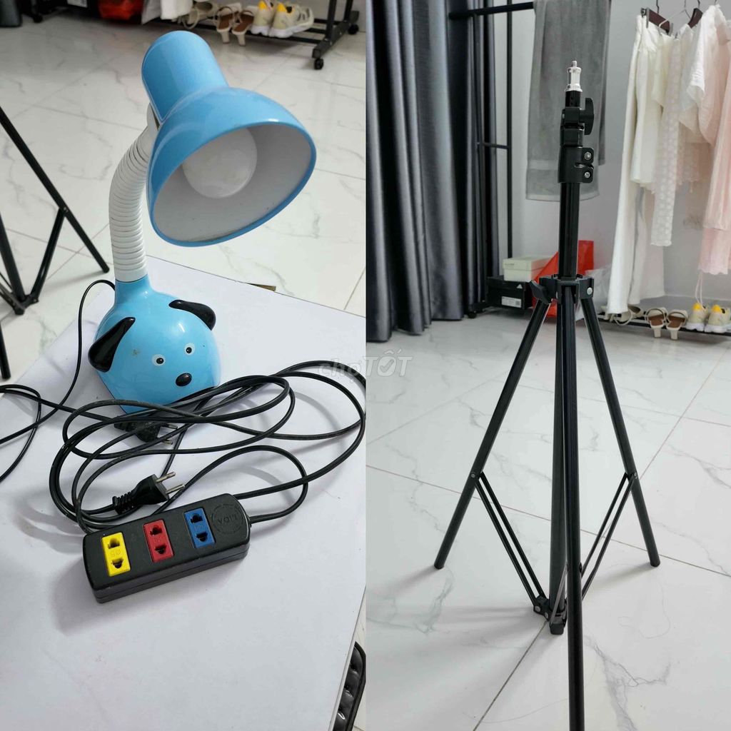99k đèn học + ổ căm+ tripod. Mua bán Đèn tại Quận Hoàng Mai Hà Nội được đăng bởi Vy hình 1