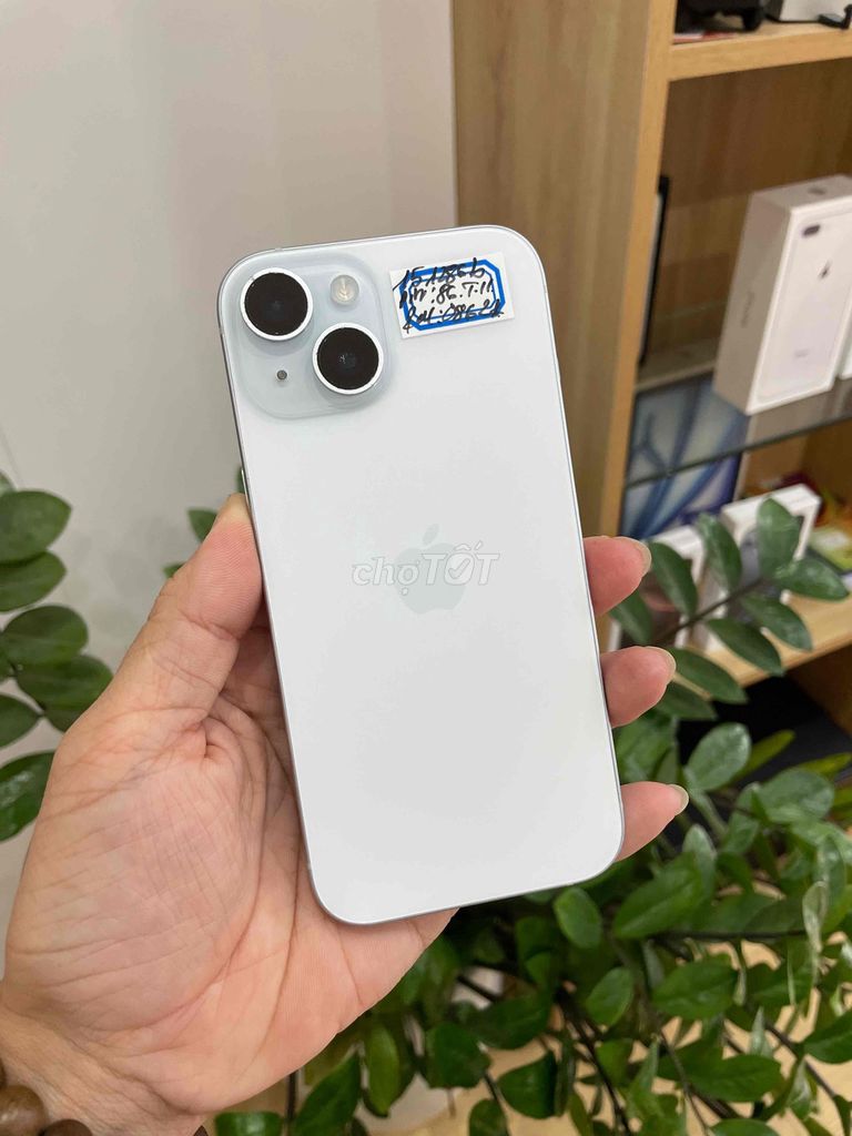 Apple iPhone 15 128GB Xanh  Full zin, Bh 12 tháng. Mua bán Điện thoại tại Quận Hải Châu Đà Nẵng được đăng bởi Cửa Hàng LanDoApple hình 1