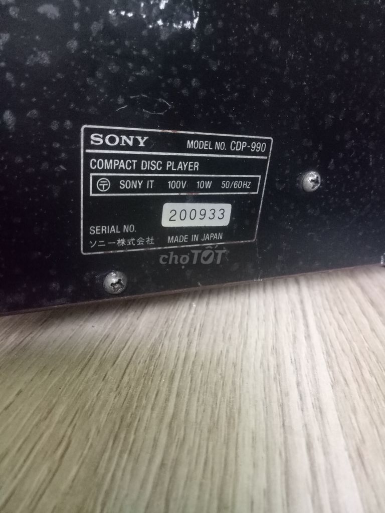 0963686758 - Bán đầu CD Sony CDP-990 hàng bãi