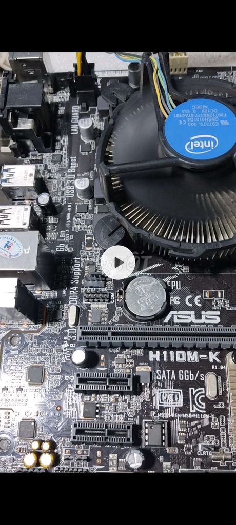 Bo mạch chủ ASUS H110M-K Intel H110 Micro-ATX. Mua bán Linh kiện (RAM, Card...) tại Thành phố Long Xuyên An Giang được đăng bởi Gia Hưng hình 1