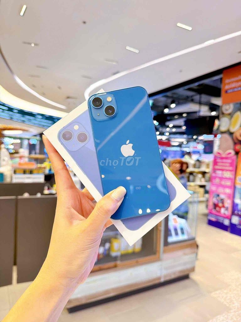 iPhone 13 128GB Blue FULLBOX 99% BH APPLE 2024. Mua bán Điện thoại tại Quận 10 Tp Hồ Chí Minh được đăng bởi iStockHCM hình 1