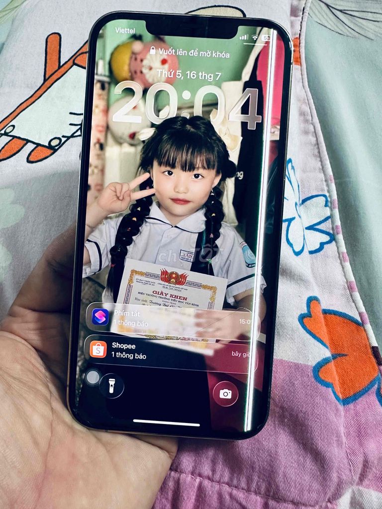 Apple iPhone 12 Pro Max 256GB Vàng LLA Sọc màn. Mua bán Điện thoại tại Thành phố Dĩ An Bình Dương được đăng bởi Tịnh Tâm hình 1