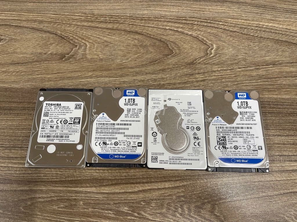 Bóc máy dư 4 cái HDD 1T laptop. Mua bán Linh kiện (RAM, Card...) tại Quận 6 Tp Hồ Chí Minh được đăng bởi Phat Le hình 1