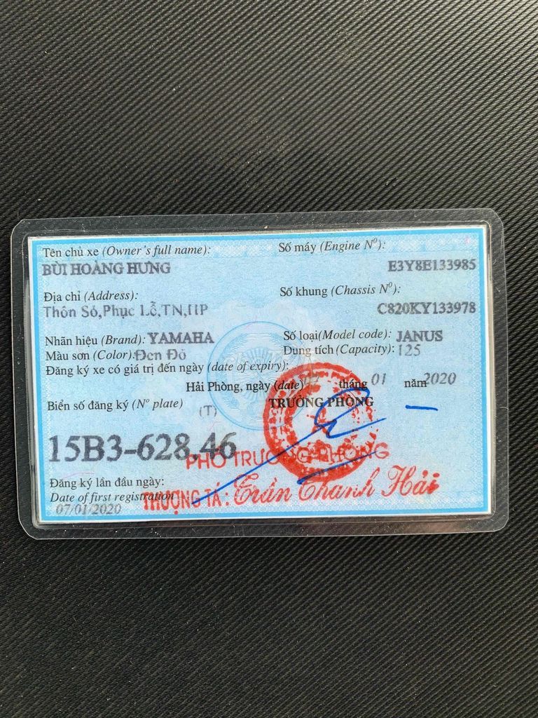 Bán xe janus đời 2020 khoá smk odo 1v3 giá 14tr200