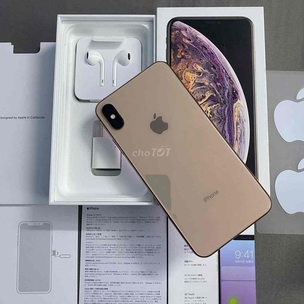 iPhone Xs Max 64GB Gold Zin Đẹp Chất APPLE 2025. Mua bán Điện thoại tại Quận 10 Tp Hồ Chí Minh được đăng bởi iStockHCM hình 1