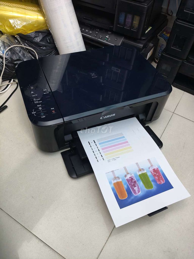 Máy in màu đa năng Canon E560, có Wifi, in 2 mặt . Mua bán Đồ dùng văn phòng tại Quận 10 Tp Hồ Chí Minh được đăng bởi Việt Máy in hình 1