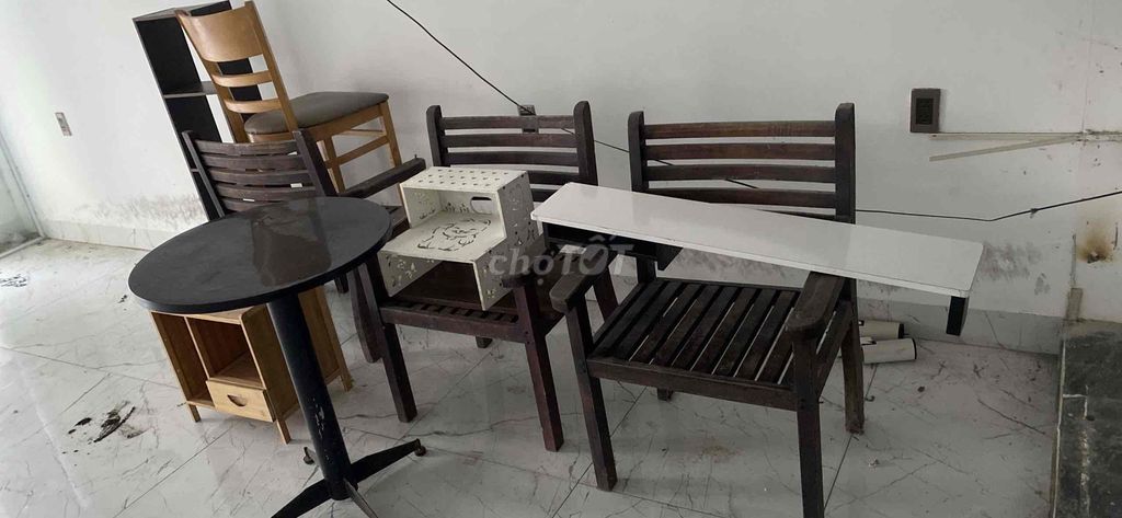 Bàn tròn cafe Gỗ Cafe, homestay. Mua bán Bàn ghế tại Quận Ngũ Hành Sơn Đà Nẵng được đăng bởi Thảo  hình 1