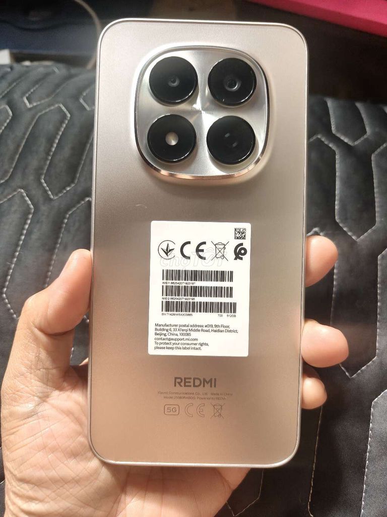 Xiaomi Redmi Note 15 Pro 5G 12GB/512GB Bạc . Mua bán Điện thoại tại Quận 11 Tp Hồ Chí Minh được đăng bởi đạt hình 1