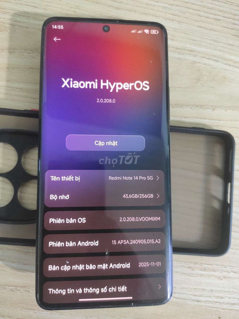 Xiaomi Redmi Note 14 Pro 5G 12/256GB. Mua bán Điện thoại tại Huyện Đồng Phú Bình Phước được đăng bởi Anh hình 1