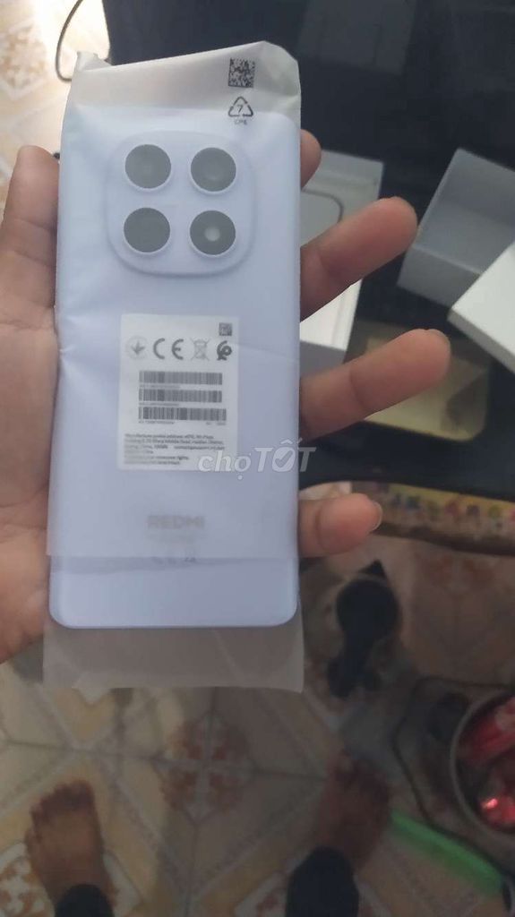 Xiaomi Redmi Note 15 8GB 128GB Trắng. Mua bán Điện thoại tại Thị xã Bến Cát Bình Dương được đăng bởi TTT hình 1