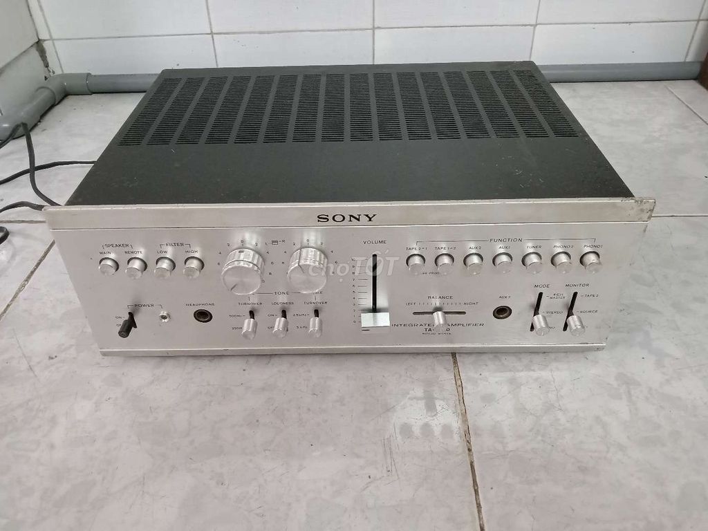 Amply Sony TA-1150 Bạc. Mua bán Tivi, Âm thanh tại Quận 7 Tp Hồ Chí Minh được đăng bởi danh hình 1