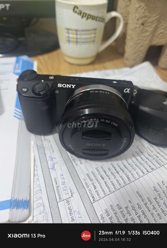 Máy ảnh Sony NEX-5R Đen. Mua bán Máy ảnh, Máy quay tại Quận Bắc Từ Liêm Hà Nội được đăng bởi Nguyễn Minh hình 1