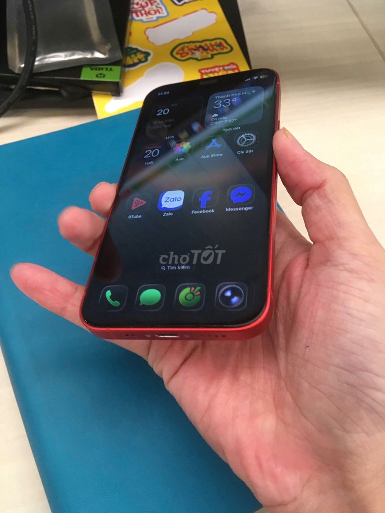 Apple iPhone 12 mini 64GB Đỏ 98%. Mua bán Điện thoại tại Quận 1 Tp Hồ Chí Minh được đăng bởi Dương lê hình 1