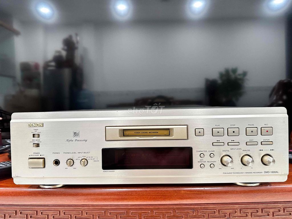Đầu MD Denon DMD-1600AL Vàng Golf. Mua bán Tivi, Âm thanh tại Quận Tân Bình Tp Hồ Chí Minh được đăng bởi Thịnh BDS hình 1