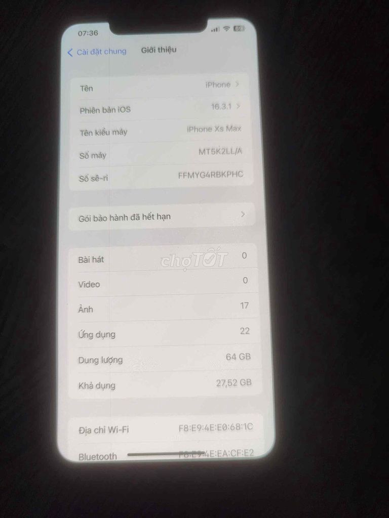 xs max màn zin sọc chỉ siêu mờ như ảnh. Mua bán Điện thoại tại Quận Hà Đông Hà Nội được đăng bởi Trần tiến hình 1