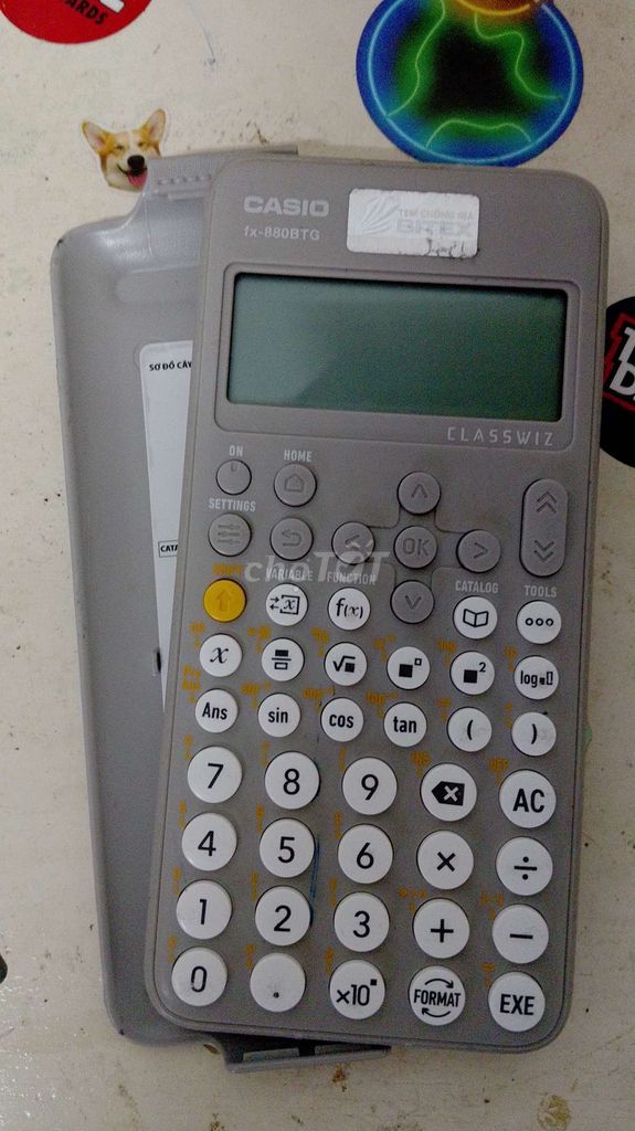 Máy tính khoa học Casio fx-880BTG Xám Đã sử dụng. Mua bán Đồ dùng văn phòng tại Thành phố Đà Lạt Lâm Đồng được đăng bởi Bảo Khang hình 1