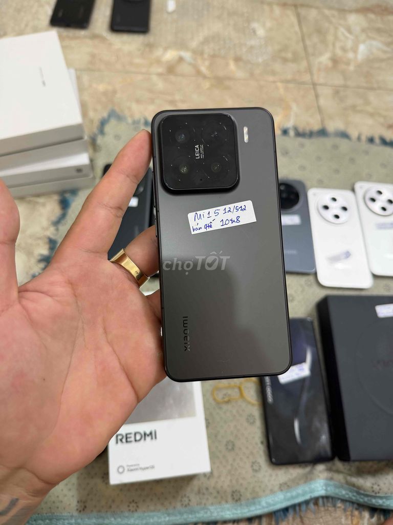 Xiaomi 15 12GB/512GB Đen bản chính hãng. Mua bán Điện thoại tại Quận Tân Bình Tp Hồ Chí Minh được đăng bởi Nguyễn Thắng Mobile hình 1