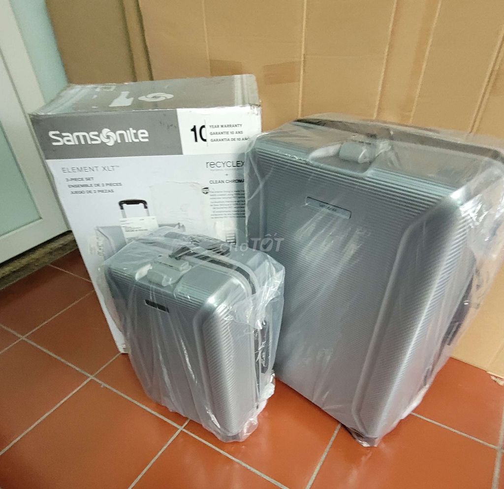 SET VALI BẠC SAMSONITE ELEMENT XLT 20-28 Icnh .