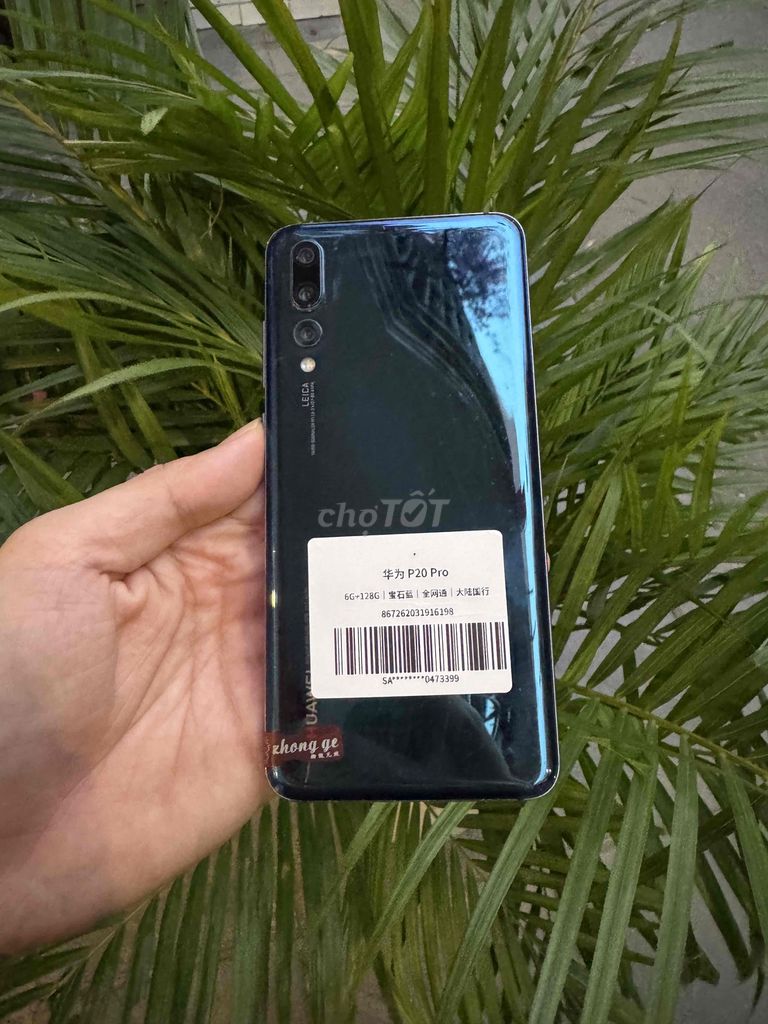 Huawei P20 Pro 128GB fulll Google. Mua bán Điện thoại tại Quận Hoàng Mai Hà Nội được đăng bởi Gia Vinh hình 1