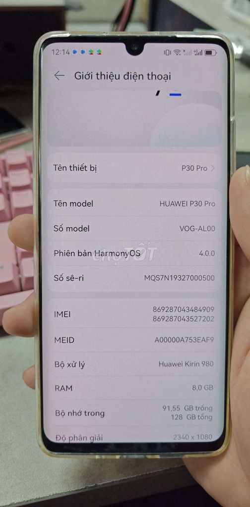 Huawei P30 Pro 128GB Xanh. Mua bán Điện thoại tại Quận Bắc Từ Liêm Hà Nội được đăng bởi Tú hình 1