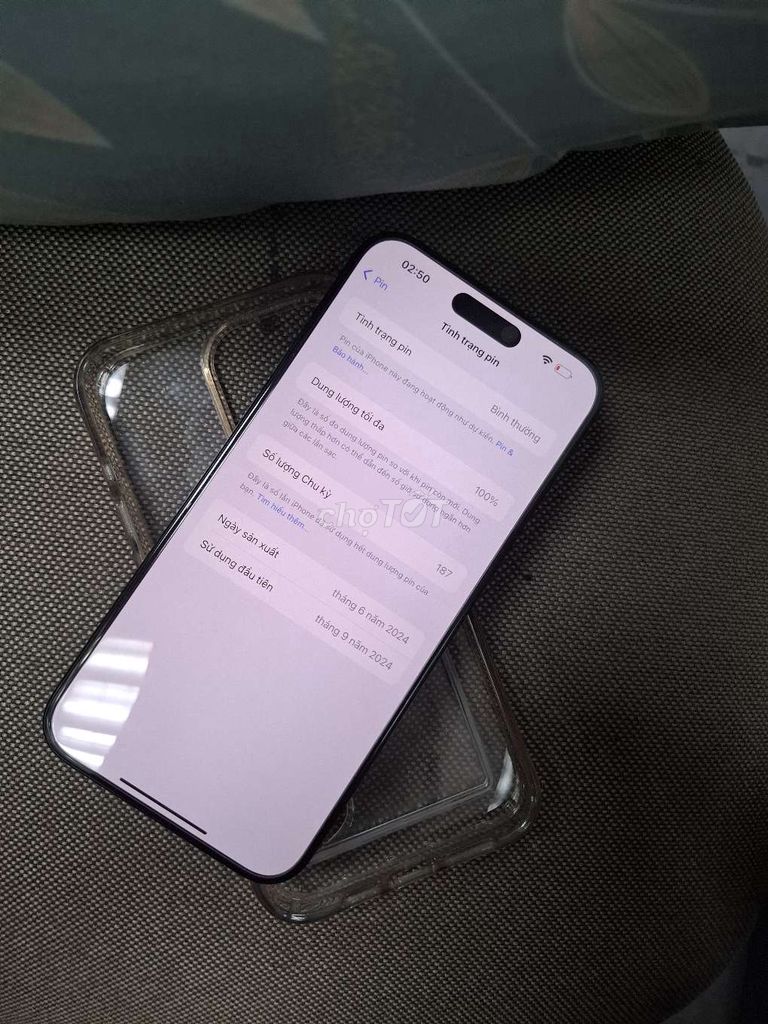 15 Pro Max 256GB pin zin 100%, ios18. Mua bán Điện thoại tại Quận Ba Đình Hà Nội được đăng bởi Dũng  Nguyen hình 1