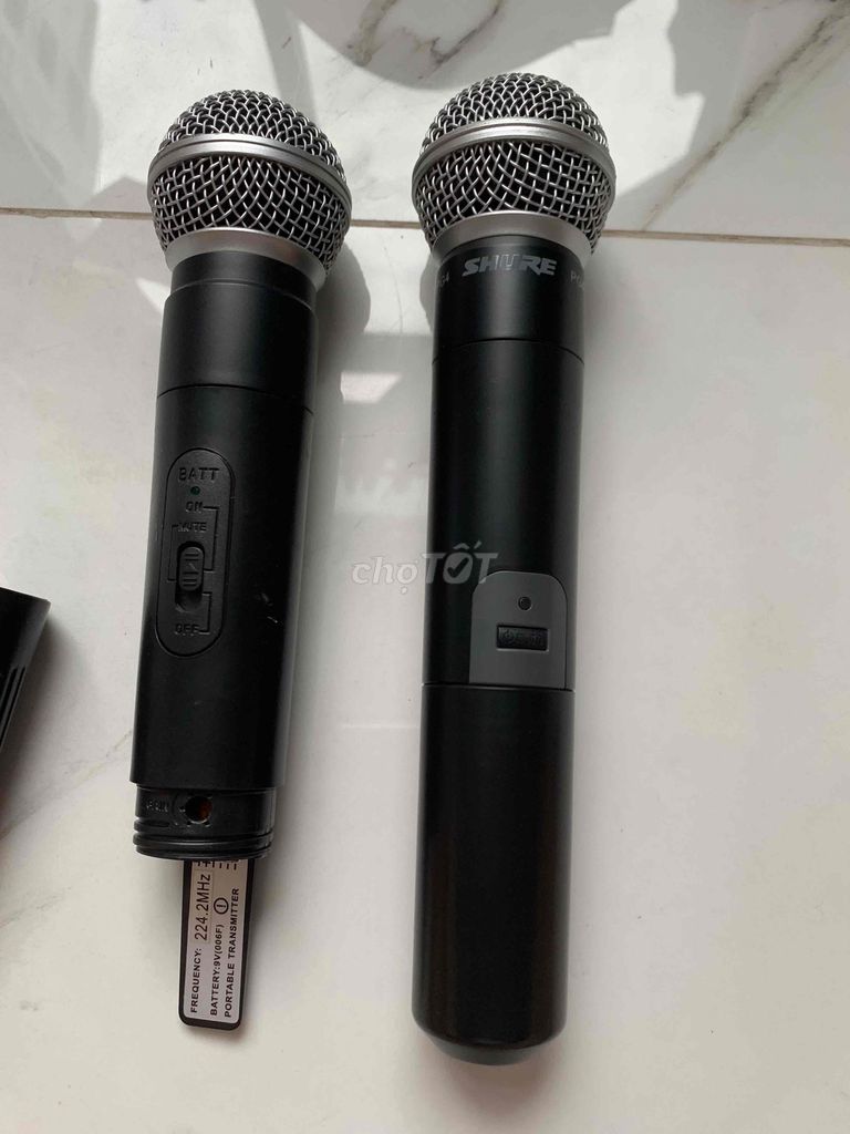 Micro không dây Shure PG4 Đen. Mua bán Tivi, Âm thanh tại Quận 6 Tp Hồ Chí Minh được đăng bởi iceman hình 1