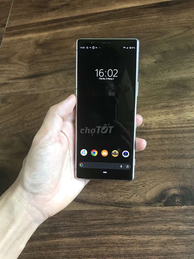 Sony Xperia 5 Mark 1 64GB Bạc. Mua bán Điện thoại tại Huyện Nhà Bè Tp Hồ Chí Minh được đăng bởi Phú Quang hình 1