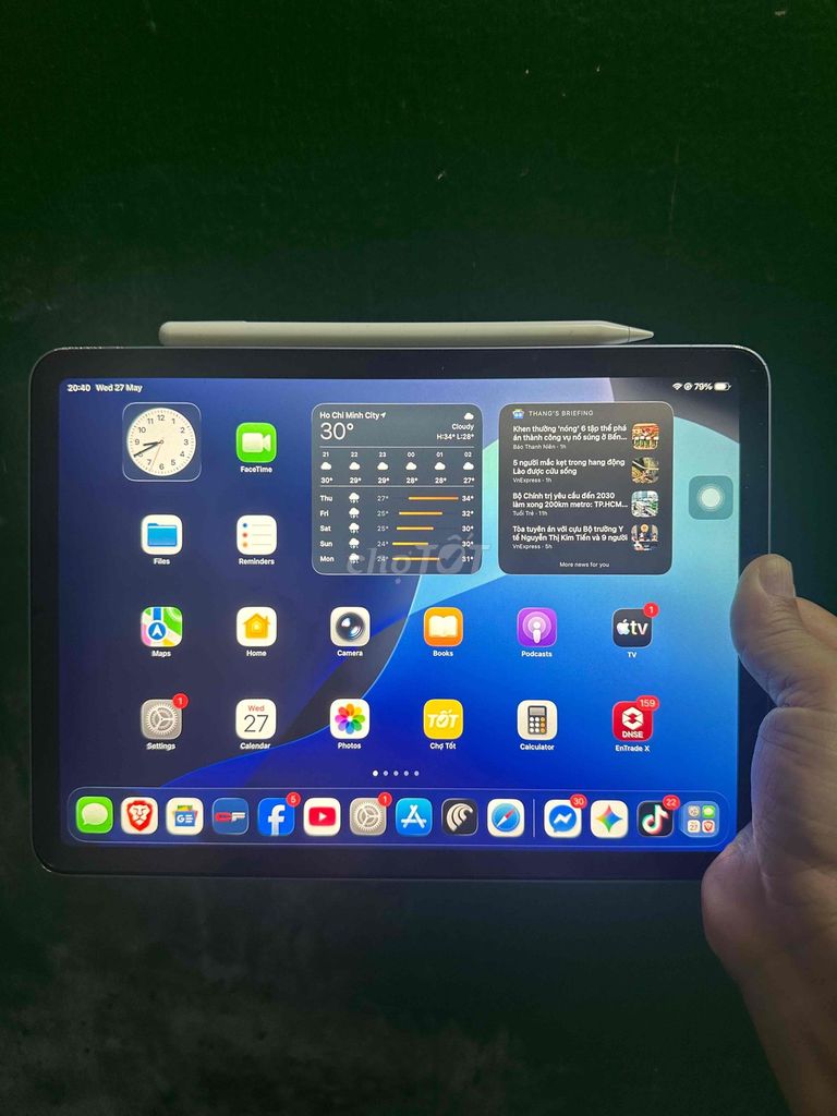 Apple iPad Air 4 10.9 inch 64GB. Mua bán Máy tính bảng tại Quận Bình Thạnh Tp Hồ Chí Minh được đăng bởi Thang Vu Nam hình 1