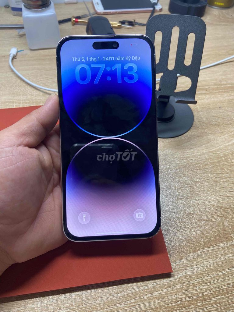 Apple iPhone 14 Pro Max 128GB Trắng. Mua bán Điện thoại tại Thành phố Buôn Ma Thuột Đắk Lắk được đăng bởi G Bảo hình 1