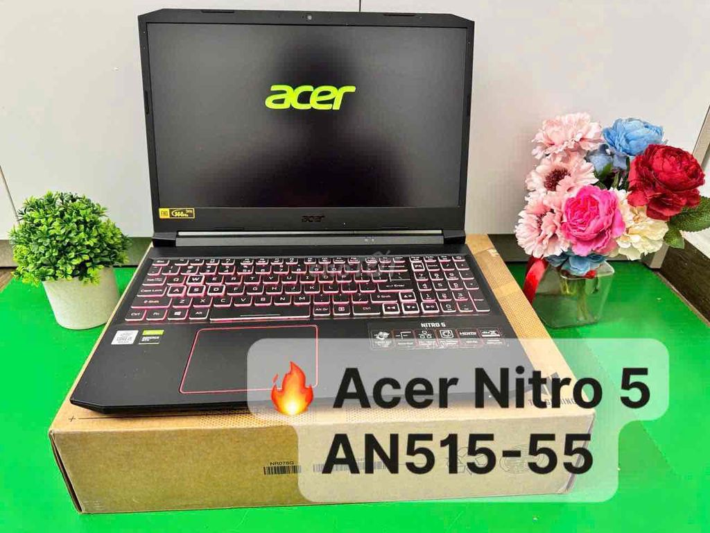 thanh lý gấp acer nitro 5 i5 10300h 1650ti 144hz