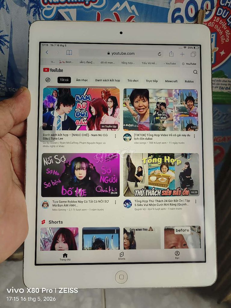Apple iPad 5 16g icloud ẩn . Mua bán Máy tính bảng tại Thành phố Biên Hòa Đồng Nai được đăng bởi  Phát tùng Android hình 1