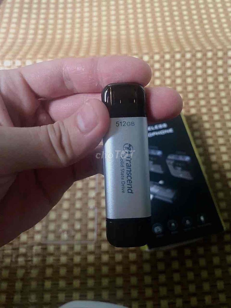 SSD DI ĐỘNG Transcend ESD310-512GB. Mua bán Phụ kiện (Màn hình, Chuột...) tại Thành phố Thái Nguyên Thái Nguyên được đăng bởi Nguyễn Trương Quý hình 1