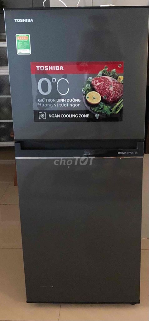 Tủ lạnh Toshiba Inverter ngăn Cooling Zone Xám còn. Mua bán Tủ lạnh tại Quận Tân Bình Tp Hồ Chí Minh được đăng bởi Trần Hào hình 1