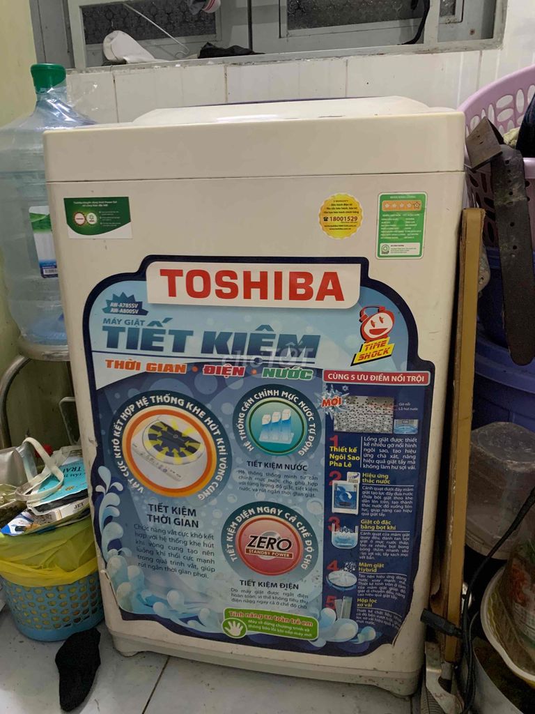Máy giặt Toshiba AW-A800SV 7.0kg. Mua bán Máy giặt tại Huyện Nhà Bè Tp Hồ Chí Minh được đăng bởi Trung Xuân Đào hình 1