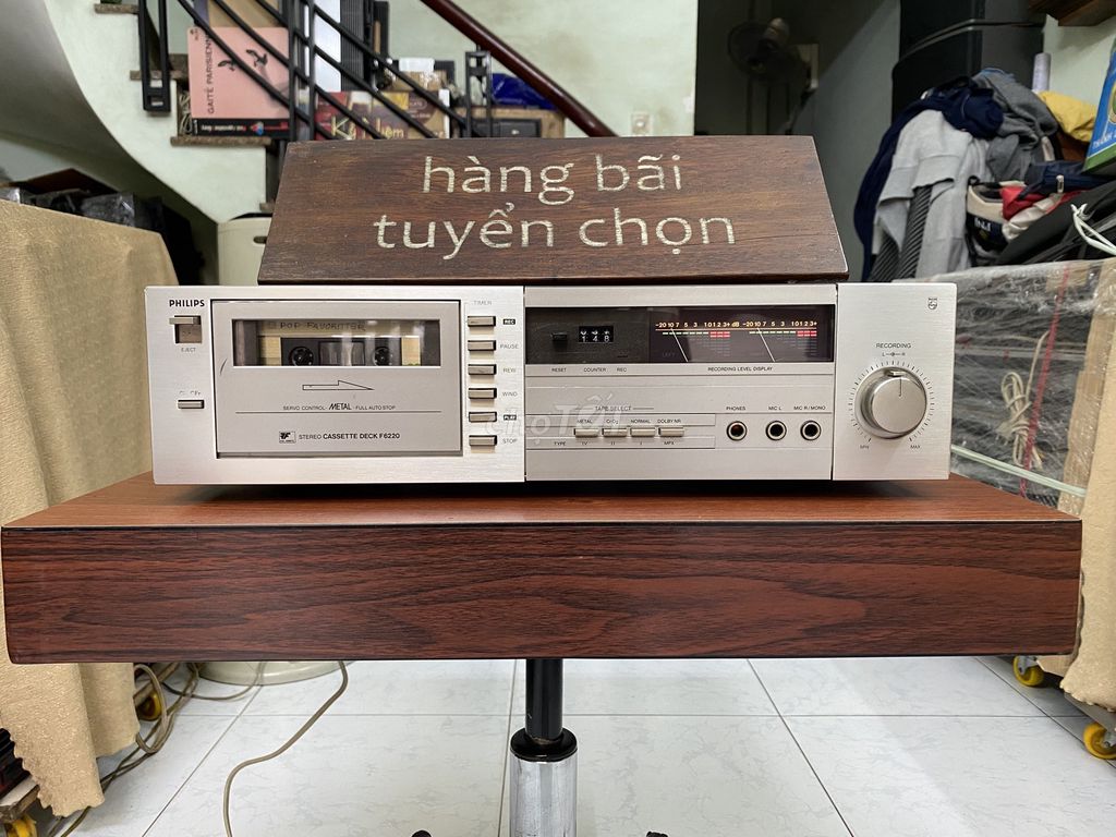 Sale Đầu Cassette Deck PHILIPS F6220. Mua bán Tivi, Âm thanh tại Quận Tân Bình Tp Hồ Chí Minh được đăng bởi nhut audio hình 1