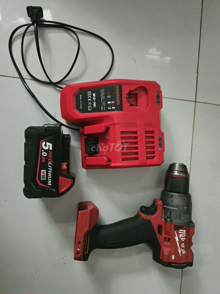 Milwaukee M18 FPD3 2904 Khoan pin Đỏ đen. Mua bán Đồ chuyên dụng, Giống nuôi trồng tại Huyện Nhà Bè Tp Hồ Chí Minh được đăng bởi Tô Minh hình 1
