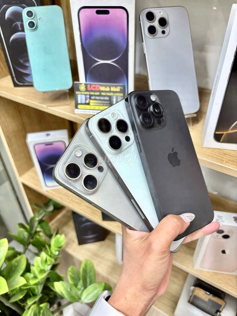 Apple iPhone 15 Pro Max Đen, Bạc. Mua bán Điện thoại tại Quận 1 Tp Hồ Chí Minh được đăng bởi Hội Đồ Điện Tử hình 1