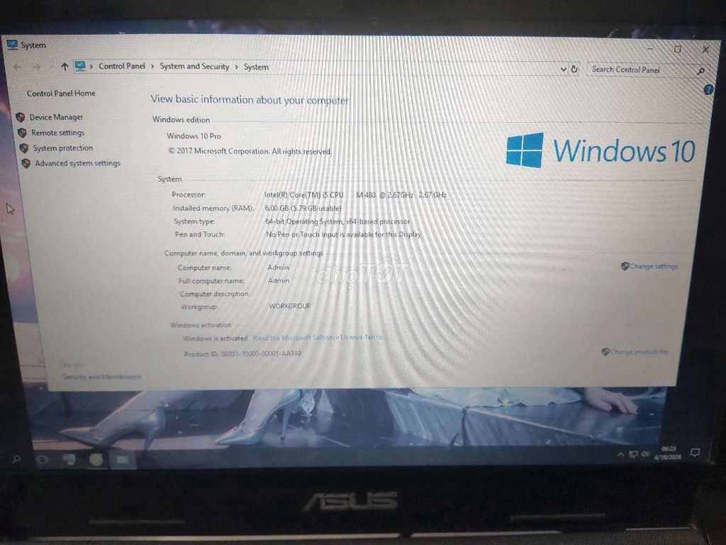 laptop asus n43jm . Mua bán Laptop tại Quận Bắc Từ Liêm Hà Nội được đăng bởi Vương Nguyễn hình 1
