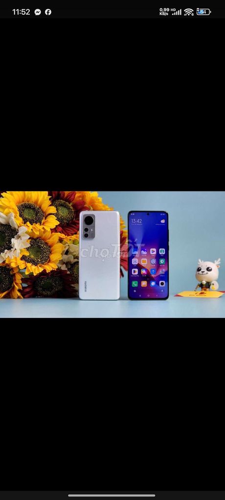 Xiaomi 12s Trắng. Mua bán Điện thoại tại Quận Bình Tân Tp Hồ Chí Minh được đăng bởi Lanh Nguyễn hình 1