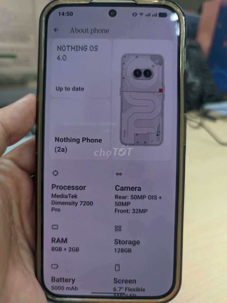 Nothing Phone (2a) 128GB. Mua bán Điện thoại tại Quận 5 Tp Hồ Chí Minh được đăng bởi nam tran hình 1