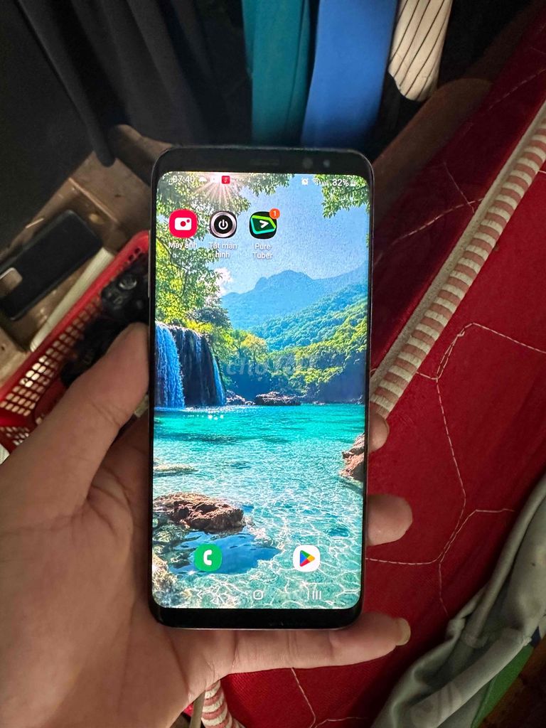 Samsung s8 Đen. Mua bán Điện thoại tại Huyện Trảng Bàng Tây Ninh được đăng bởi hoai phong hình 1