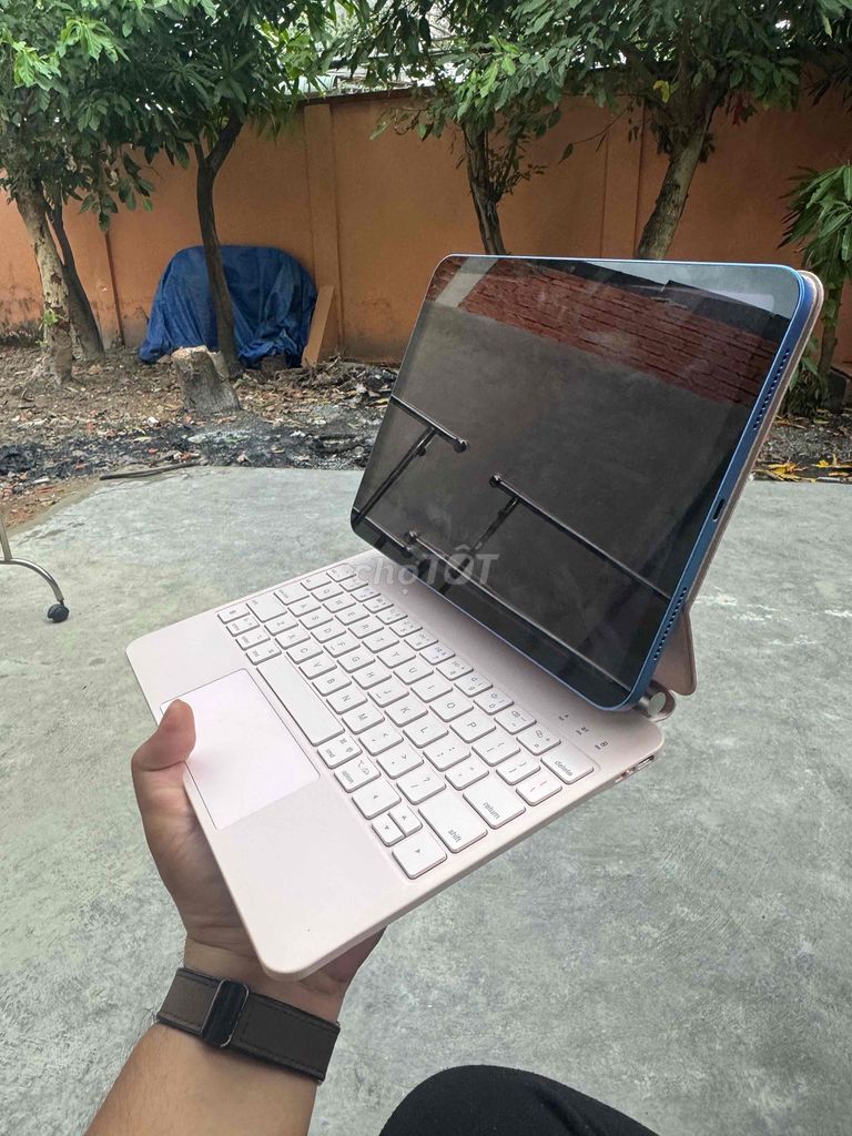 Apple iPad Gen 10 256gb + Phím trackpad hồng. Mua bán Máy tính bảng tại Thành phố Thủ Đức Tp Hồ Chí Minh được đăng bởi minh nguyen hình 1