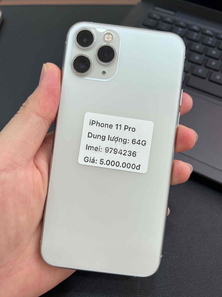 iPhone11pro máy ngoại hình đẹp keng full chức năng. Mua bán Điện thoại tại Thành phố Buôn Ma Thuột Đắk Lắk được đăng bởi Nguyễn Hoàng hình 1