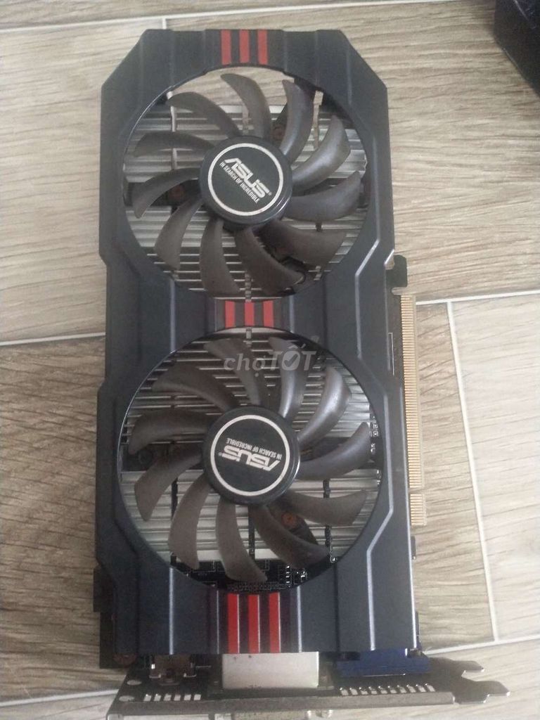 Card đồ họa ASUS GTX 750Ti OC 2GB Đen. Mua bán Linh kiện (RAM, Card...) tại Huyện Tân Hiệp Kiên Giang được đăng bởi Thành Đạt  hình 1