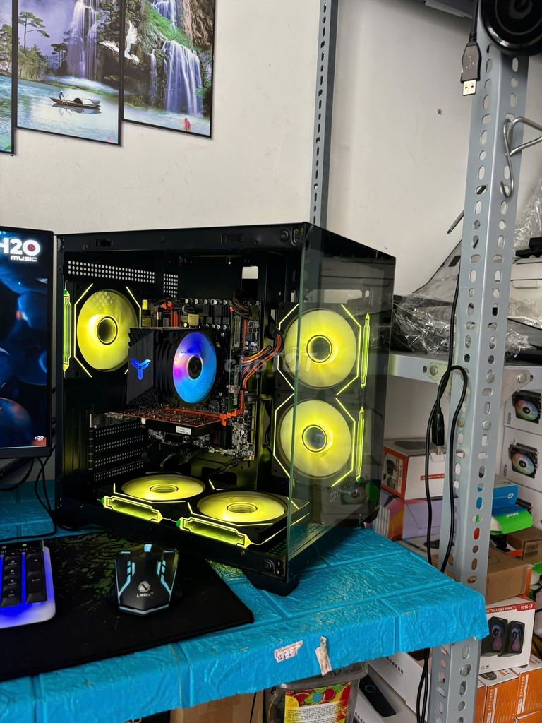 pc Xeon 2673V3 16GB/SSD 256GB GTX 1050Ti 22 inch . Mua bán Máy tính để bàn tại Quận Gò Vấp Tp Hồ Chí Minh được đăng bởi VINH THÀNH COMPUTER hình 1