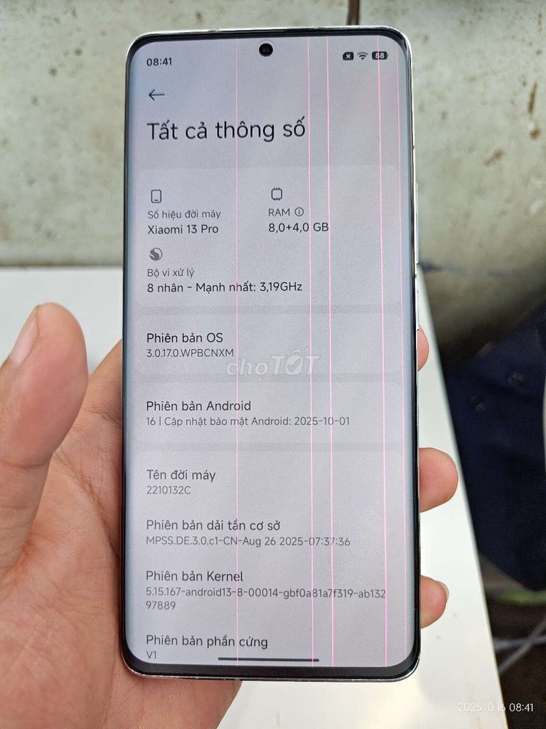 Xiaomi 13 Pro đã unlock. Mua bán Điện thoại tại Quận 7 Tp Hồ Chí Minh được đăng bởi Lộc hình 1