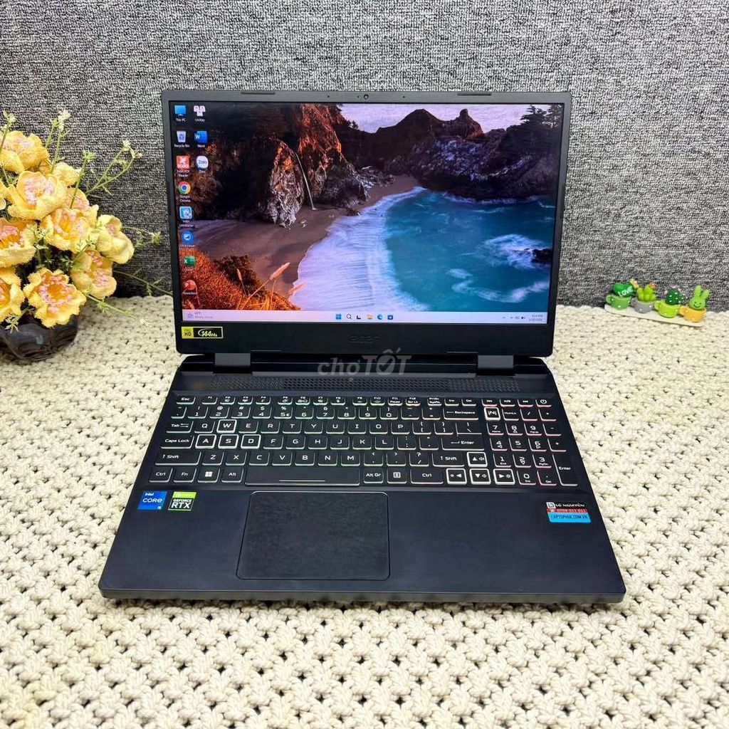 Gaming Acer Nitro 5 Tiger - i5 12500H / RTX 3050. Mua bán Laptop tại Thành phố Huế Thừa Thiên Huế được đăng bởi LÊ NGUYỄN LAPTOP LAPTOPHUE COM VN hình 1
