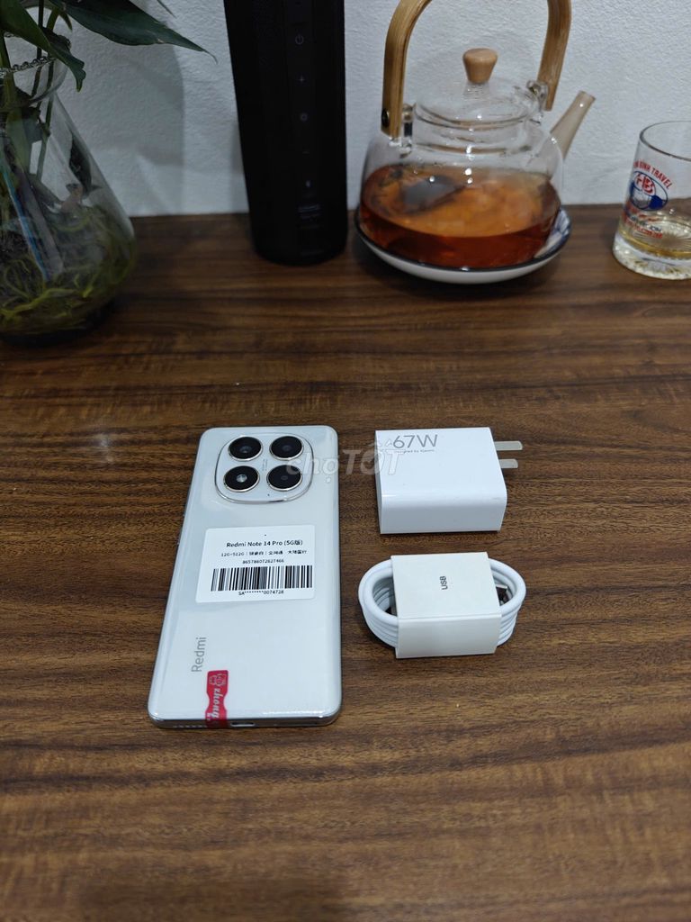 Redmi Note 14 Pro 5G 12/512 sạc 67w có ship COD. Mua bán Điện thoại tại Quận Ba Đình Hà Nội được đăng bởi Android Top hình 1