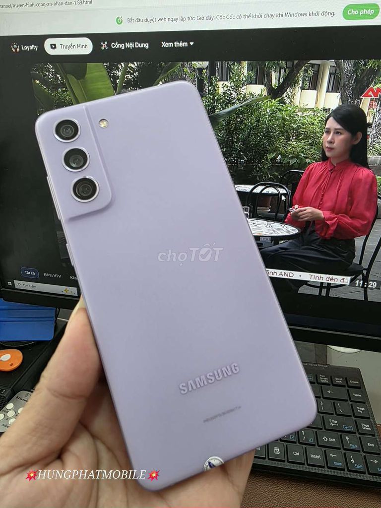 S21 FE 5G BẢN SSVN 2 SIM VẬT LÝ ZIN KENG NÉT. Mua bán Điện thoại tại Quận Đống Đa Hà Nội được đăng bởi HƯNG PHÁT Mobile hình 1